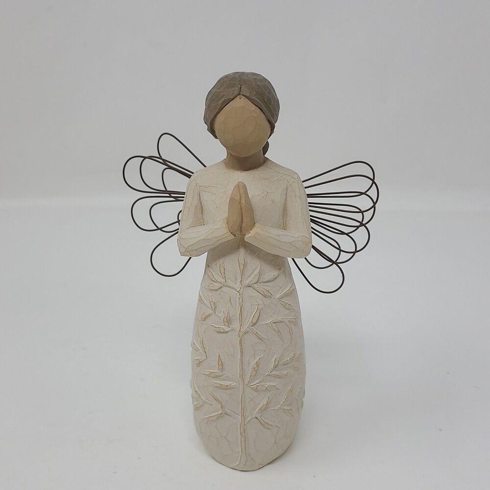 Demdaco WILLOW TREE "A Tree, A Prayer" #26170 Susan Lordi Woman ANGEL Figurine